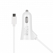 MUJU MJ-C07 ЗУ авто USB + кабель Micro USB (5B,3100mA)